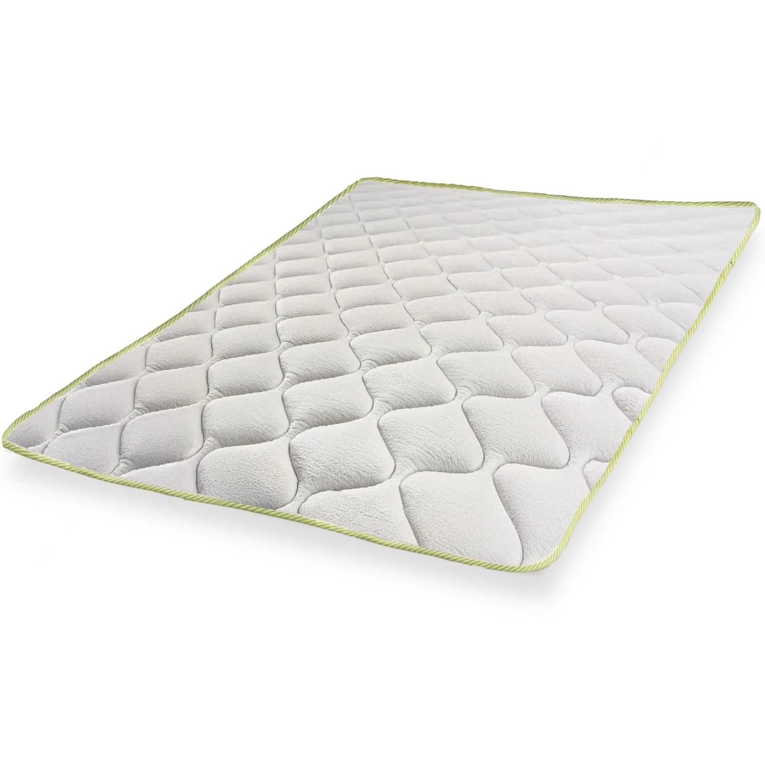 The White Stone Kühlender Topper mit Elastikbändern 180x190  Matratzenauflage mit Cooler-Technologie und  Eigenschaften  Höhe 4 cm