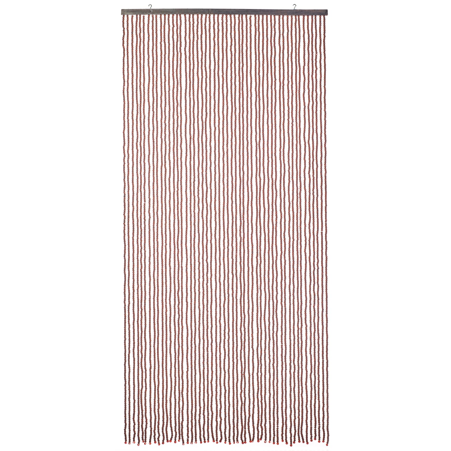 Kobolo Türvorhang Perlenvorhang CHOCO Holzperlen 50 Stränge 100x210cm günstig online kaufen