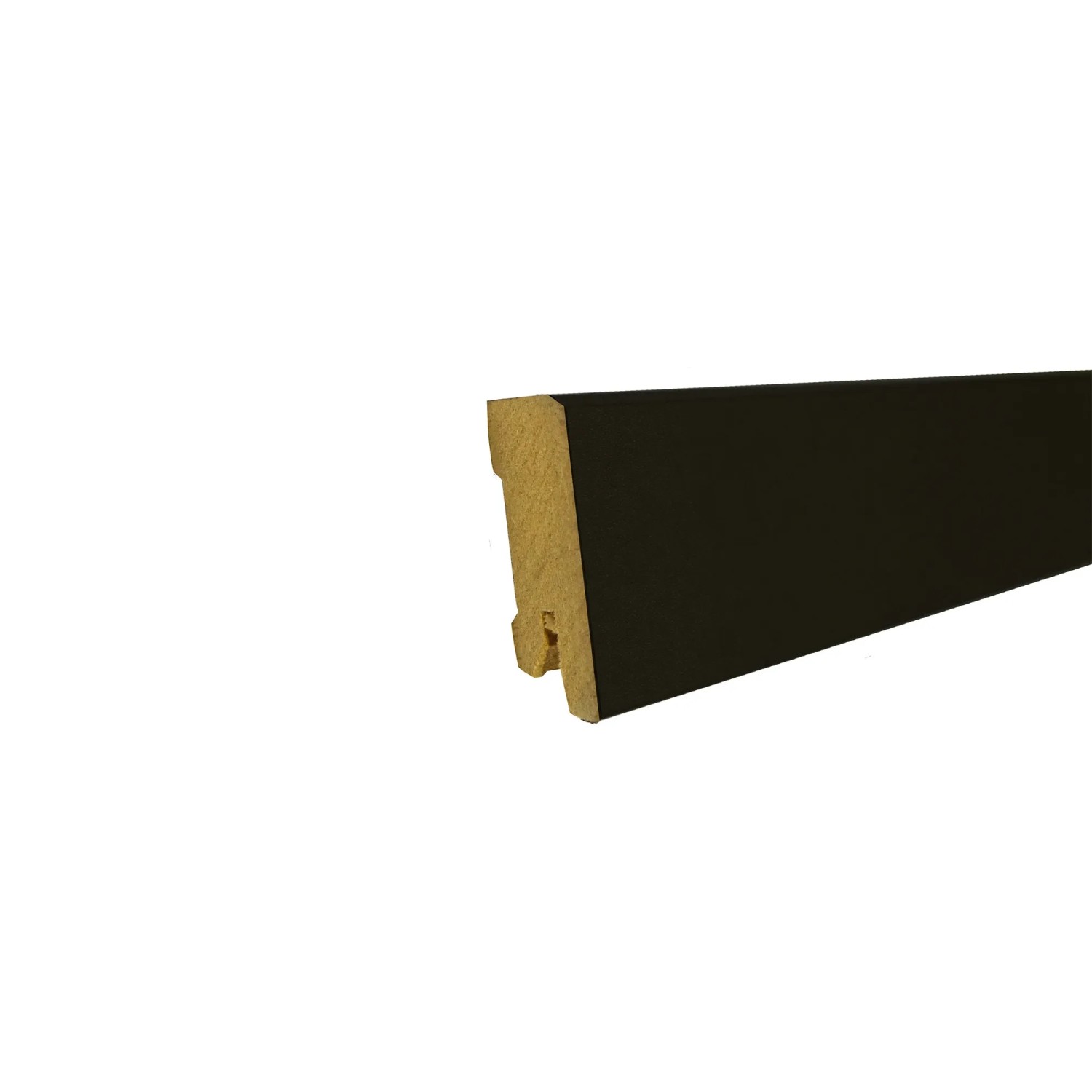 Döllken Sockelleiste Cubica 60 mm x 16 mm x 2.400 mm Schwarz