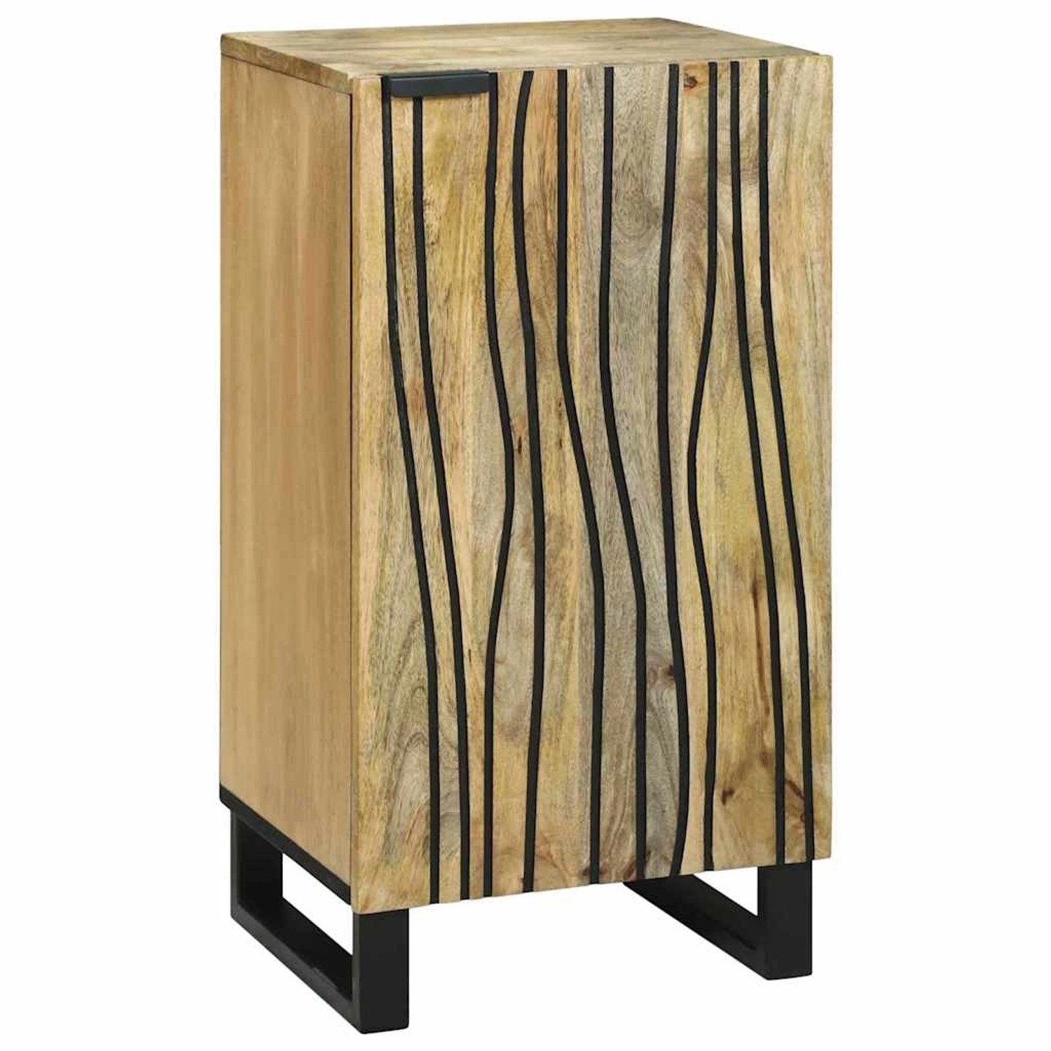 vidaXL Sideboard Braun 40 x 33 x 75 cm massives Mangoholz 4017960 günstig online kaufen