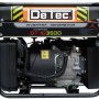 DeTec. Inverter Stromerzeuger 3,5 kW, Benzin Stromgenerator mit 230V und 12V Ausgang.