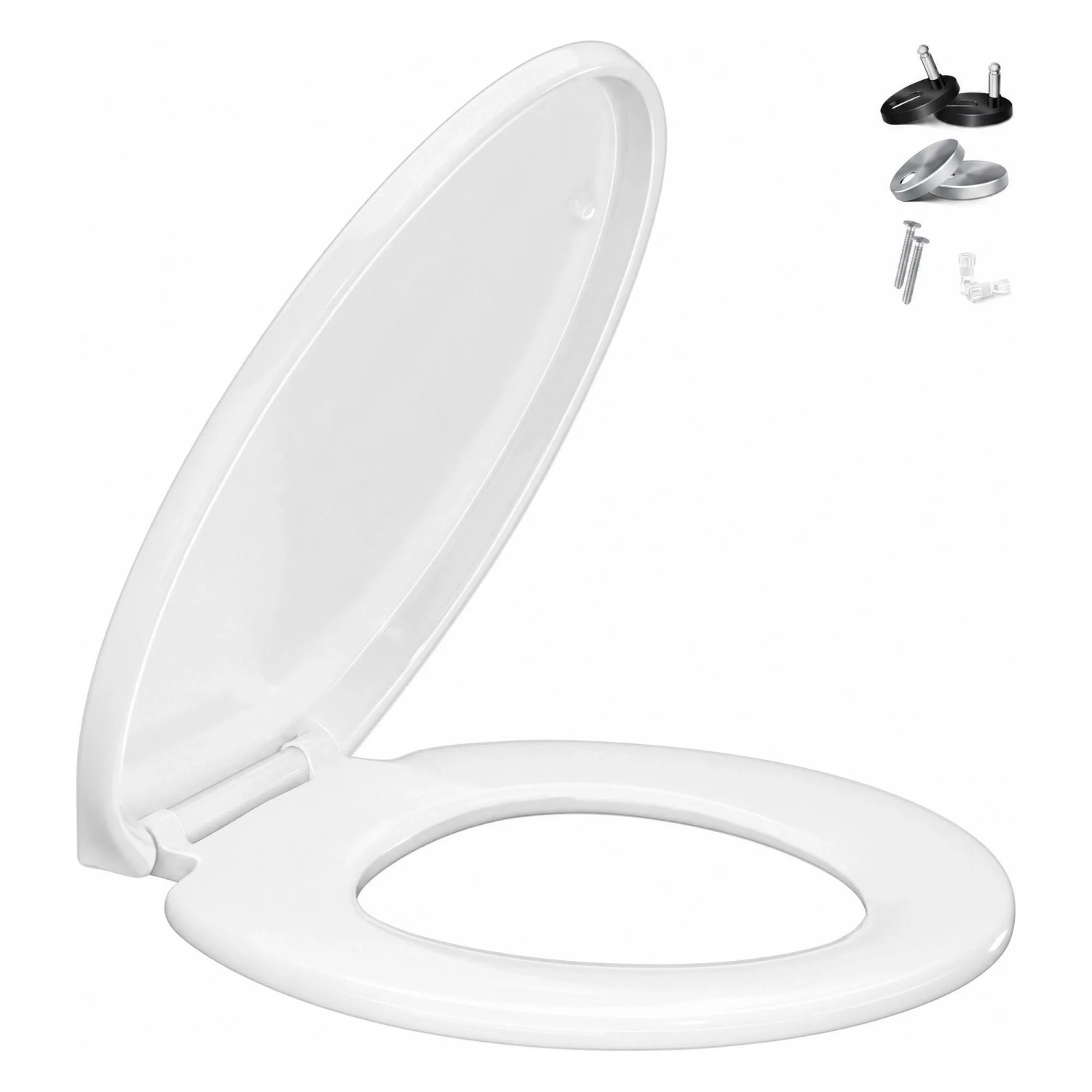 KESSER WC-Sitz O-Form mit Absenkautomatik und Softclose Weiß