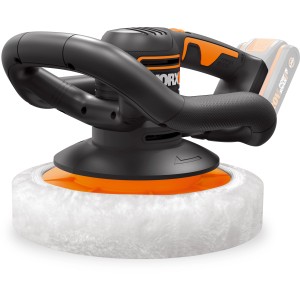 Worx Akku-Polierer WX856.9 20 V: Akku-Schleifmaschine mit Polieraufsatz für glänzende Oberflächen.