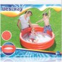Bestway Planschbecken Classic, 122 cm, mit spielenden Kindern im Garten.