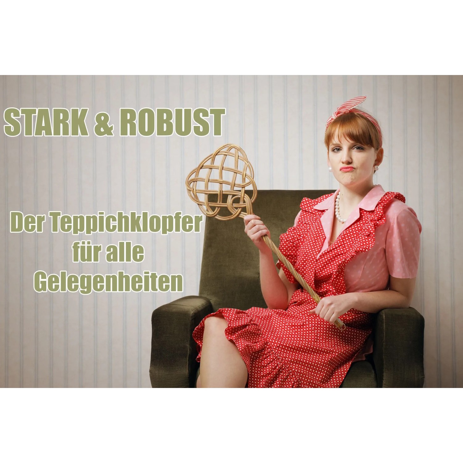 BigDean 2 Teppichklopfer Handgefertigt Aus Rattan Handklopfer Teppiche_4