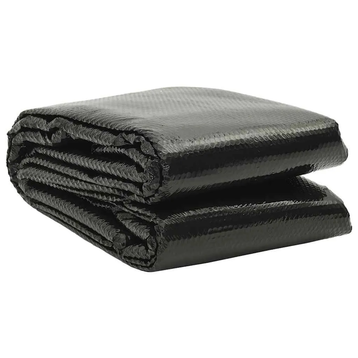 vidaXL Treibende Pool Solarfolie rechtecking 10 x 5m Pools Schwarz 90342