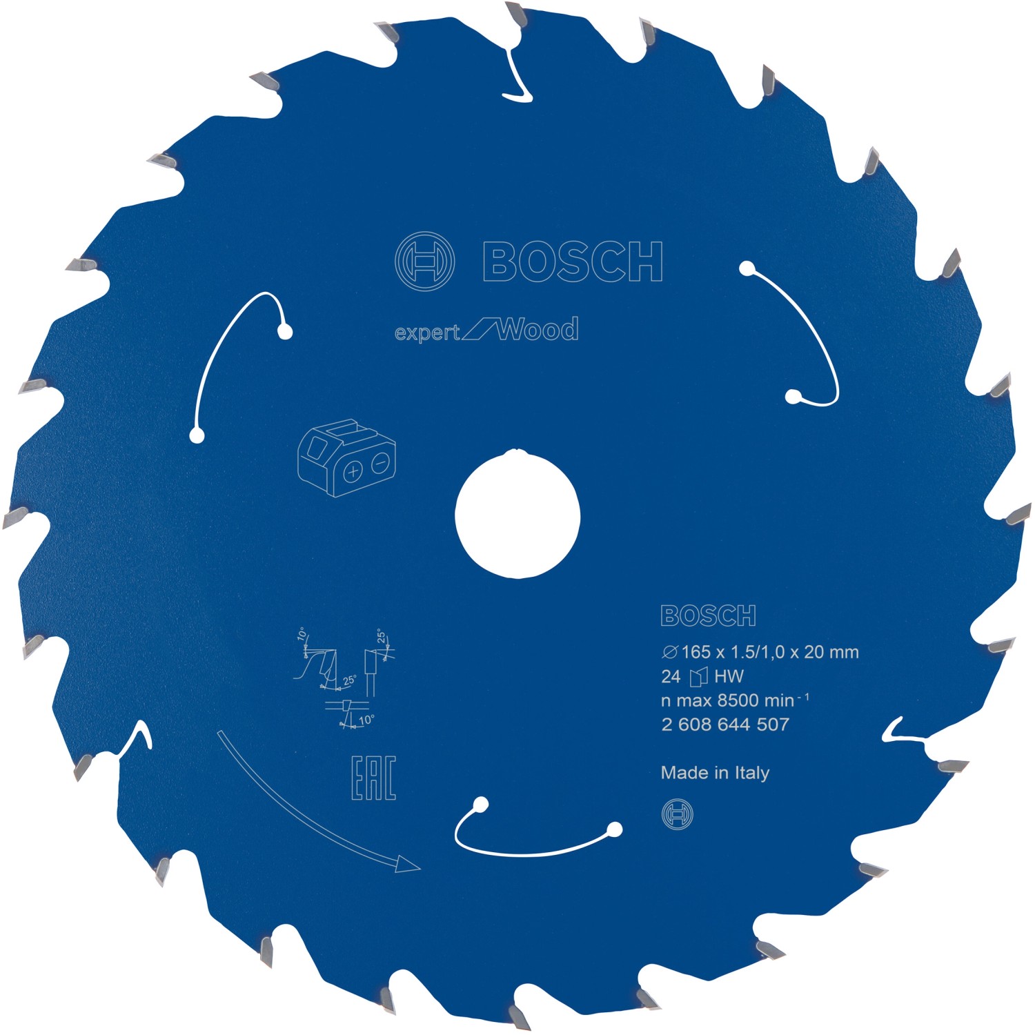 Bosch Kreissägeblatt für Akkusägen Expert for Wood