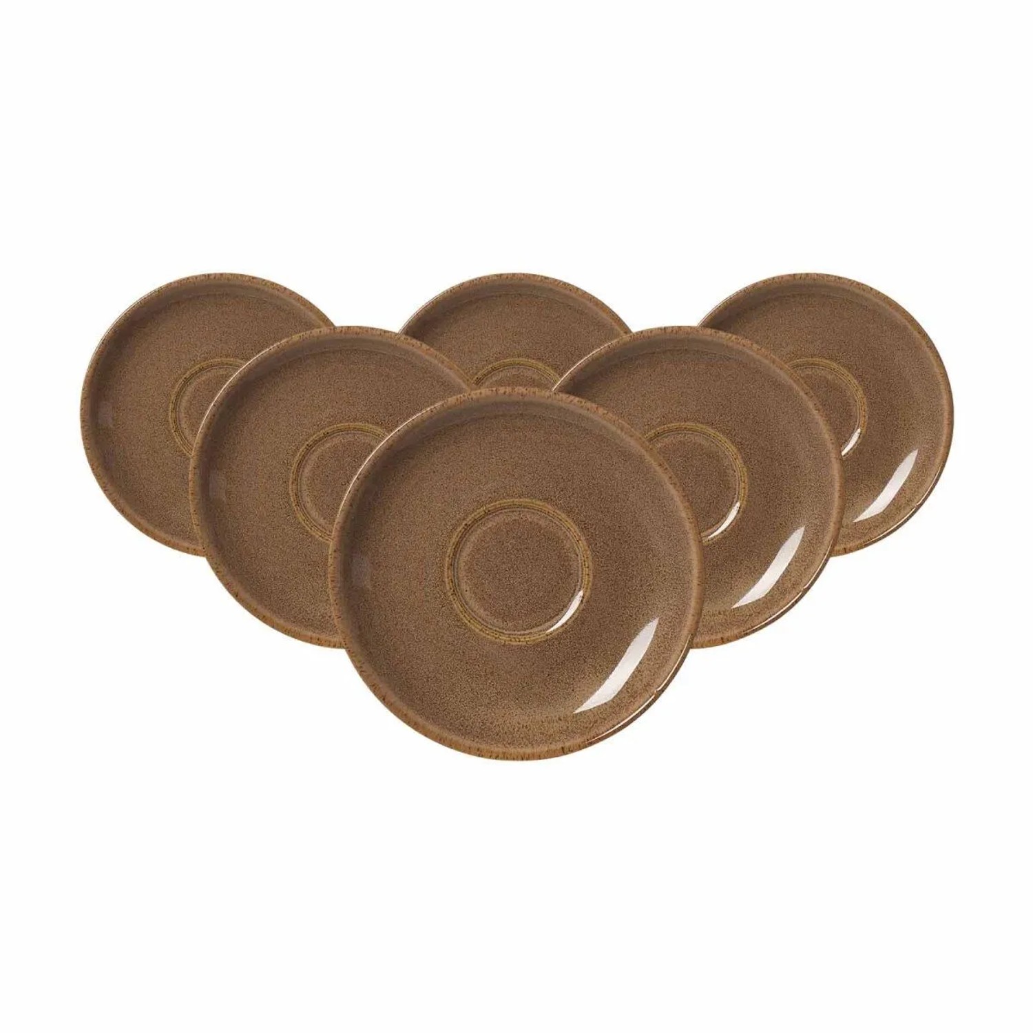 Ritzenhoff & Breker Sahara Espressountertasse 11,5 cm 6er Set Hellbraun