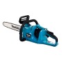 Makita Akku-Kettensäge DUC353Z (Solo) in blaugrün mit 35cm Schwert.
