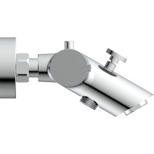 Schütte Thermostat Wannenarmatur London, Chrom-Finish für Badewanne.