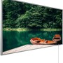 Könighaus Infrarotheizung mit Boot und See Motiv, 1200W, 60x120 cm. Elektrische Heizung mit HD-Bilddruck.
