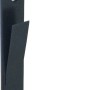 Marley Dachrinnen-Eisen RG 125, anthrazit-metallic, verzinkt.
