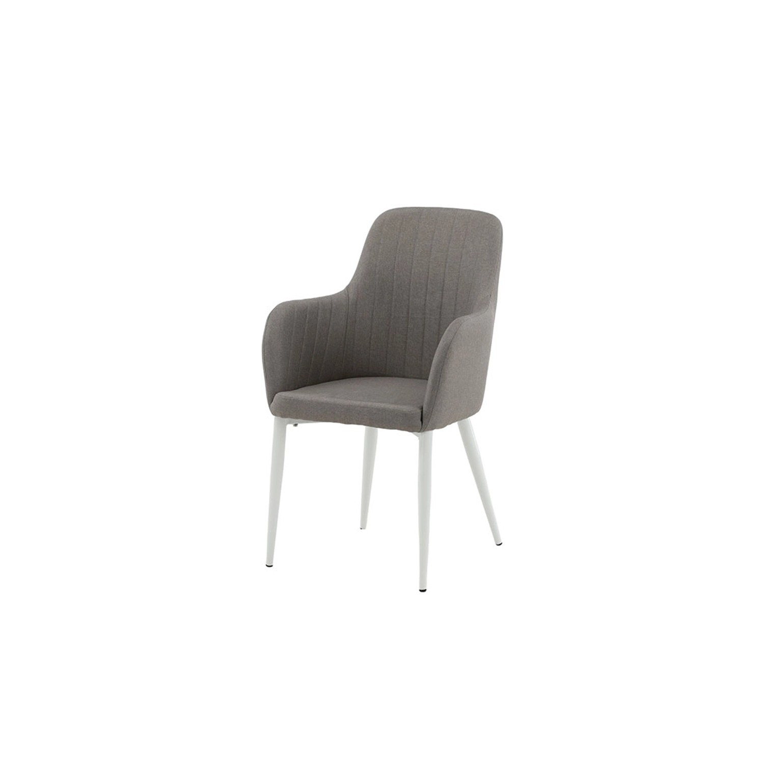 ebuy24 Comfort Esszimmerstuhl mit Armlehnen Grau günstig online kaufen