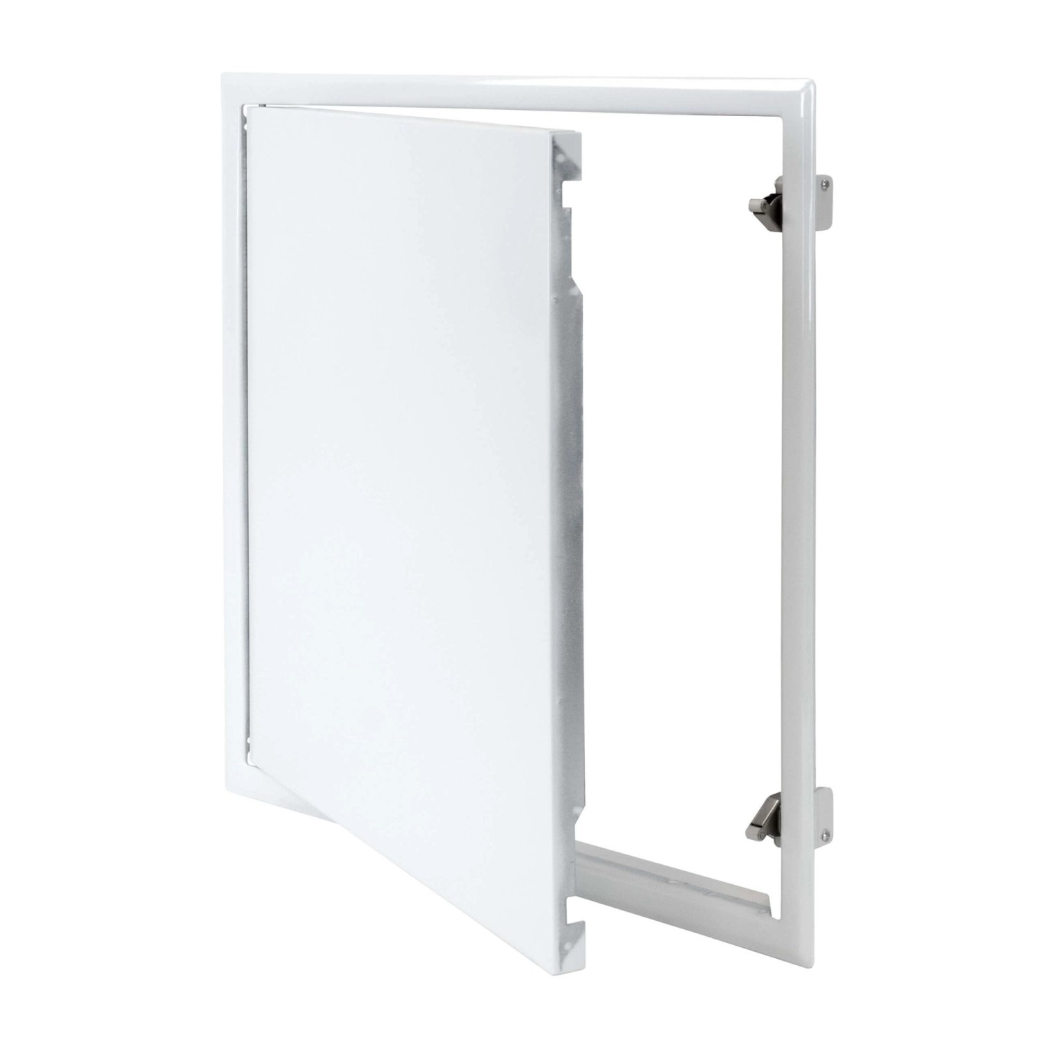 Protektor Revisionsklappe 40cm x 40cm mit Schnappverschluss Stahl Weiß