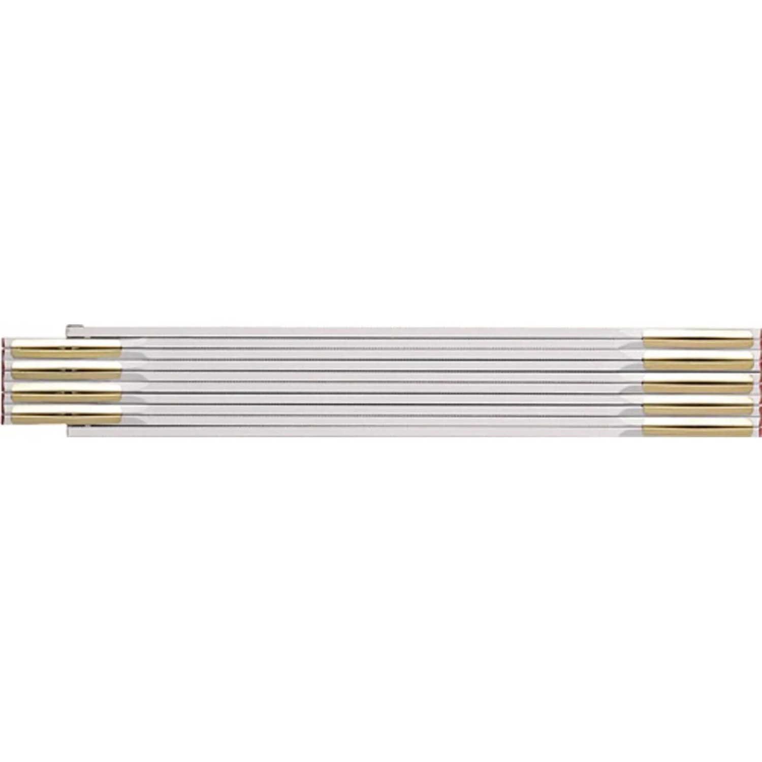BMI Gliedermaßstab 9042 L 2M B 16Mm Mm Cm EG III Buche Weiß 980904200