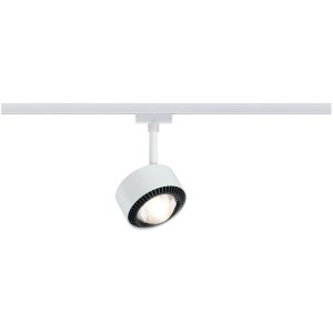 Paulmann Urail LED Spot Aldan II, 8W, weiß/schwarz, dimmbar, für Schienensysteme.