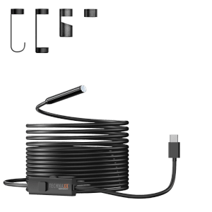 Technaxx Endoskopkamera TX-386 mit Licht USB C-Anschluss 5 m
