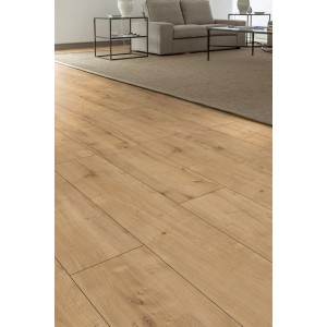 Laminat LAM.Poseid WR BreitTahiti Oak, Holzoptik, verlegt im Wohnraum.
