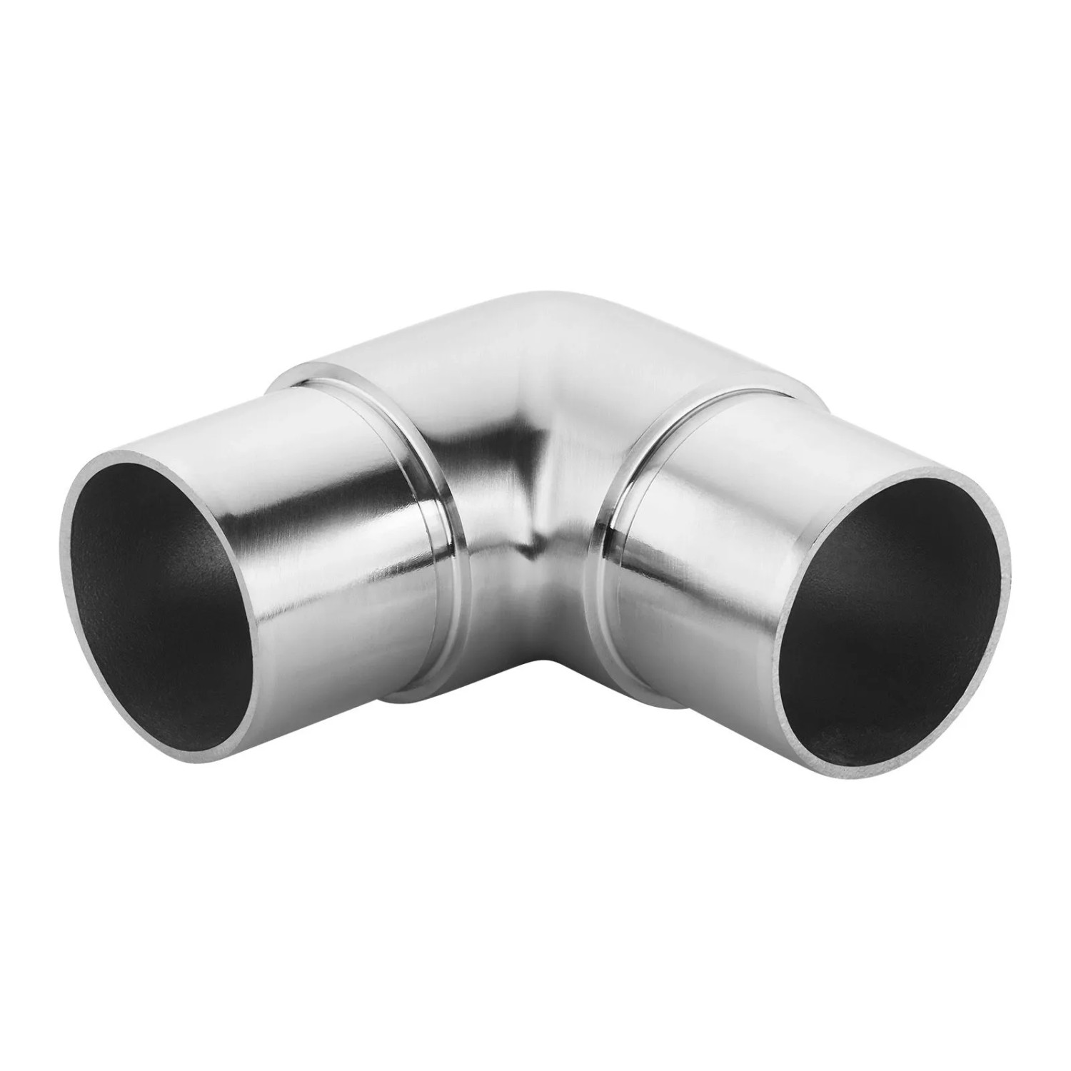 SOTECH Handlauf Rohrecke 90 Grad Pfosten Geländer Ø42,4 mm Edelstahl