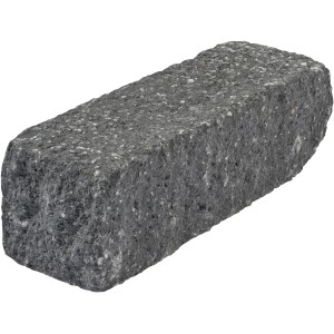 Diephaus Mauerstein Maximo Kina Schwarz, 37,5x12,5x12,5 cm, zur Gestaltung von Mauern und als Palisade.