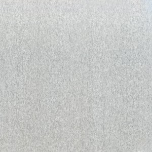 Eloxiertes Glattblech, 120x1000x0,5 mm, Aluminium, gebürstete Edelstahloptik.