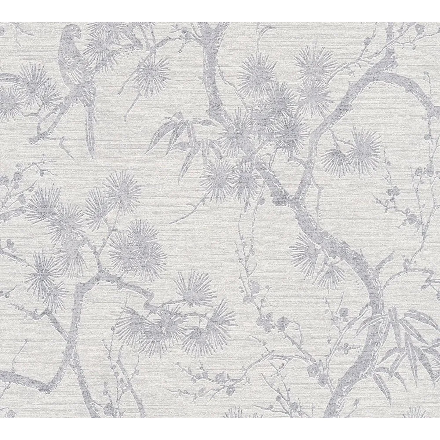 Tadessi Tapete Floral M1-No.1605 Vliestapete in Weiß