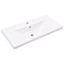 vidaXL Waschbeckenunterschrank mit Einbaubecken Artisan-Eiche 3328924_4