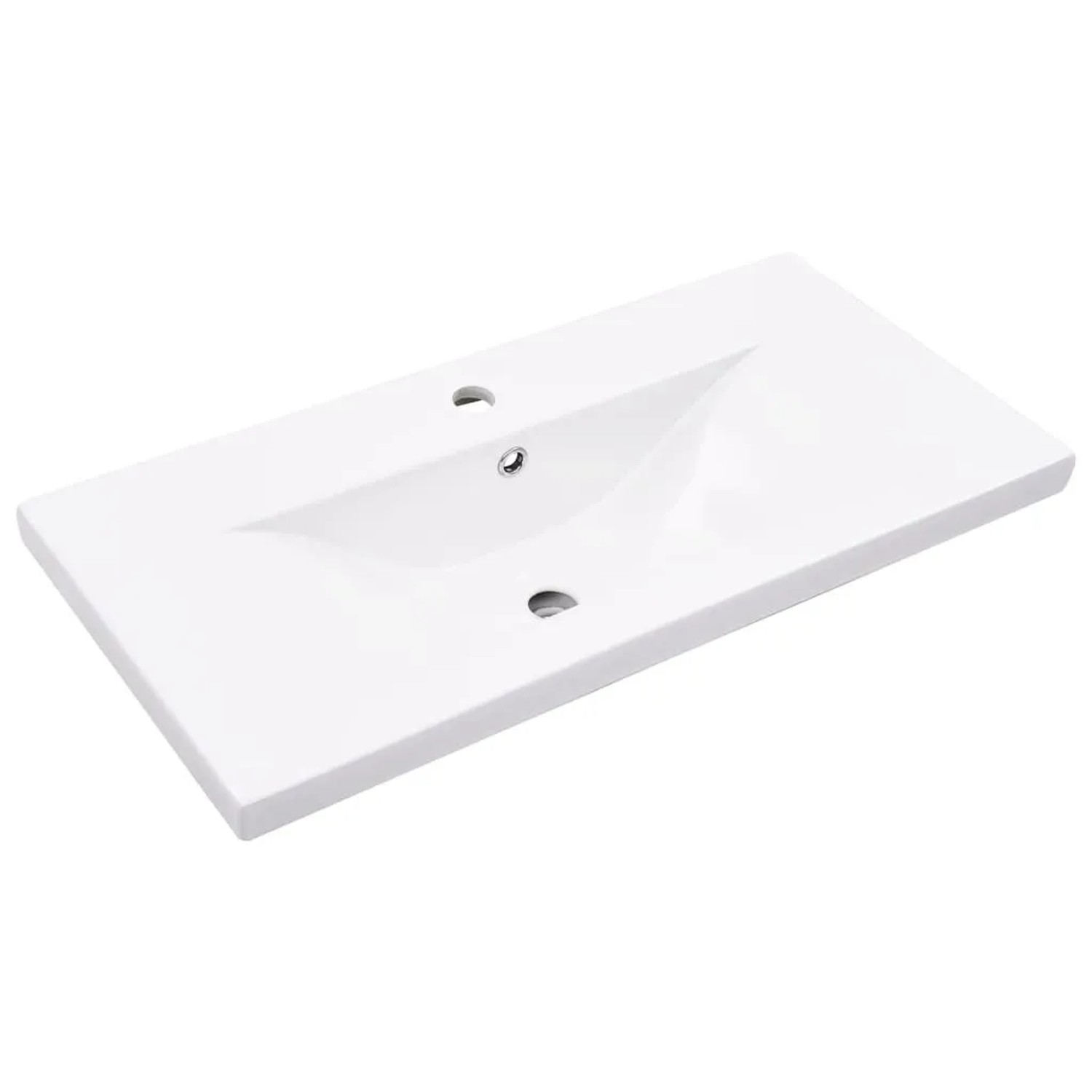 vidaXL Waschbeckenunterschrank mit Einbaubecken Artisan-Eiche 3328924_4