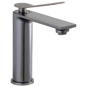 Schöner Wohnen Waschtischarmatur Viola, Graphitgrau, Auslaufhöhe 13,5 cm.