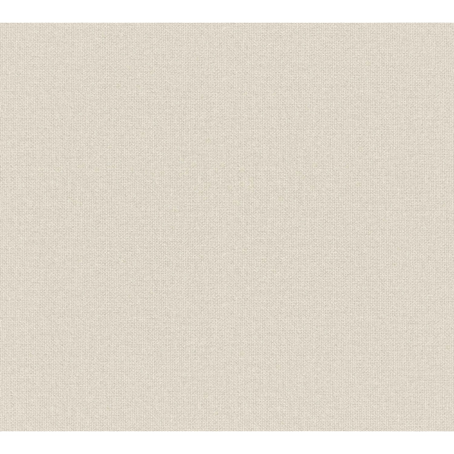 PROFHOME 387445-GU Uni Tapete Textiloptik Matt Creme Beige 0,53 m x 10,05 m günstig online kaufen