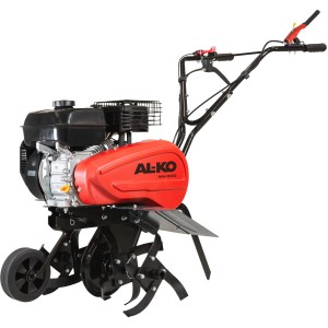 Al-Ko Motorhacke MH 540 Comfort: Benzin-Gartenhacke mit ergonomischem Holm und roten Details.