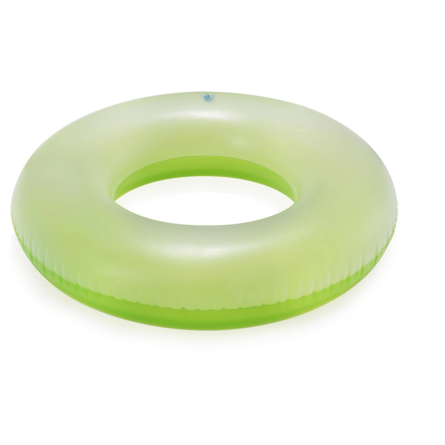 Bestway Schwimmring Frosted, Ø 91 cm, grün, aus PVC mit Sicherheitsventil.