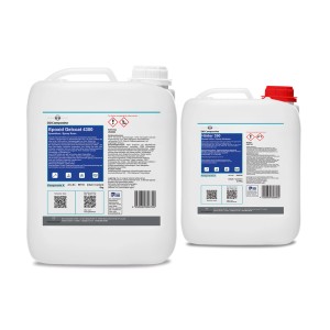 DD Composite Epoxidharz-System: 5kg Epox 4300 und 2,75kg Härter 390 für Lack- und Karosseriereparatur.