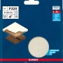 Bosch Expert M480 Netzschleifblatt, Ø 125mm, K320, 5 Stück, für Exzenterschleifer. Staubreduktion bis zu 4x besser.
