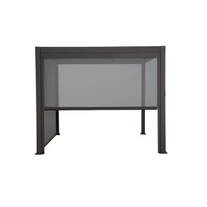 Leco Rollo 4m für Lamellenpergola Deluxe, anthrazit. Zubehör für Lauben & Pavillons.