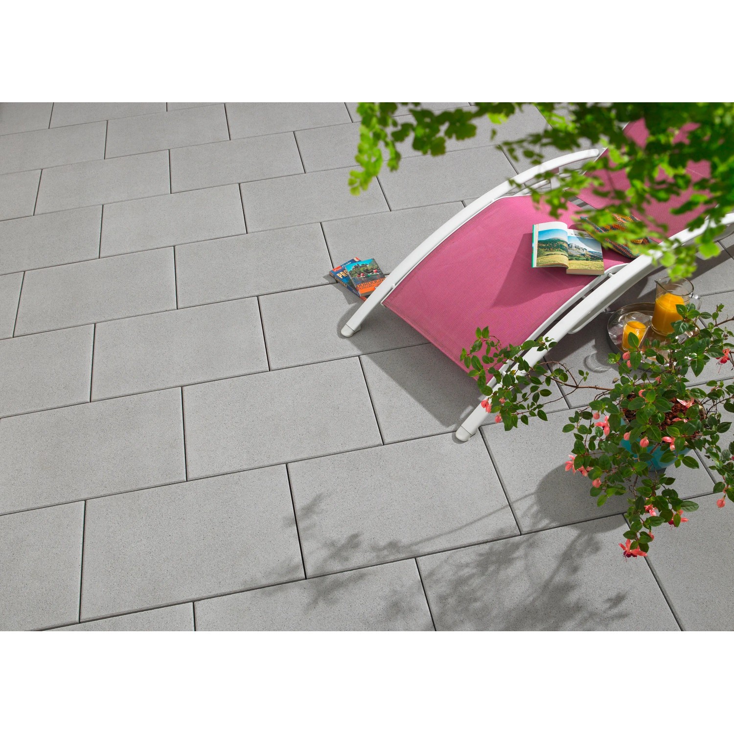 Kann Casavera Terrassenplatte, kugelgestrahlt NEU im Sortiment, grau, 60 x 40 x 3,6 cm