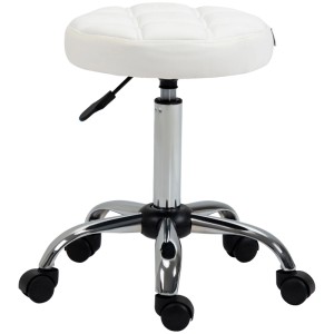 Vinsetto Höhenverstellbar Arbeitshocker Drehbar Ø35 5 x 51-67 cm