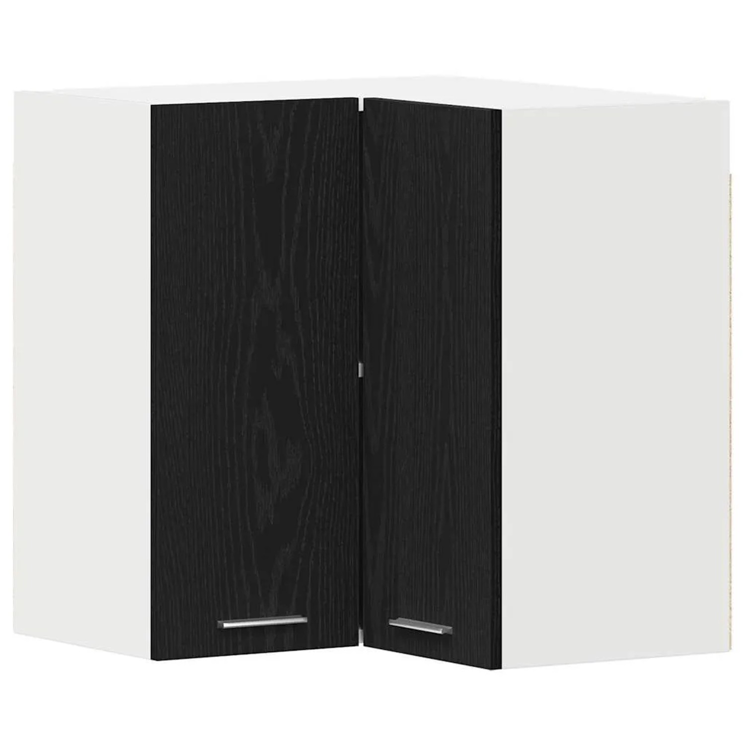 vidaXL Hängeschrank Lyon Schwarz Eichen-Optik 57 x 57 x 60 cm 863148 günstig online kaufen