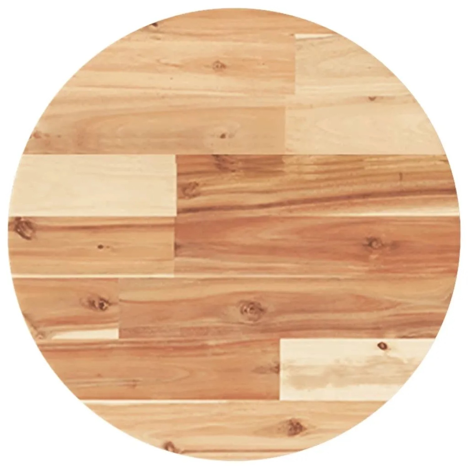 vidaXL Tischplatte Rund Ø40x2 cm Massivholz Akazie 4008694
