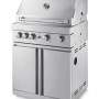MyOutdoorKitchen Freistehender Gasgrill mit 4 Brennern und Infrarotbrenner Stainless Collection_3