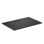 Ideal Standard Duschwanne Extraflach, rechteckig, 120x80 cm, in Schwarz, für moderne Bäder.