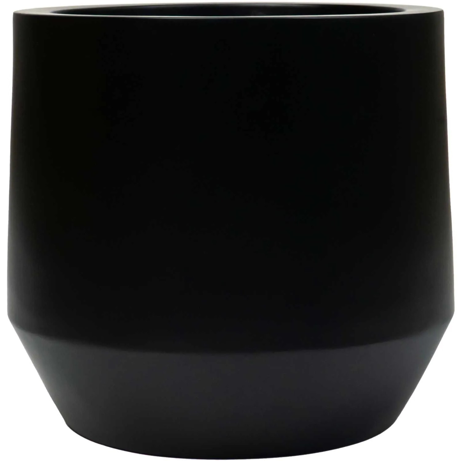 Vivanno Blumentopf Nexora 31 cm x 31 cm x 28 cm Schwarz