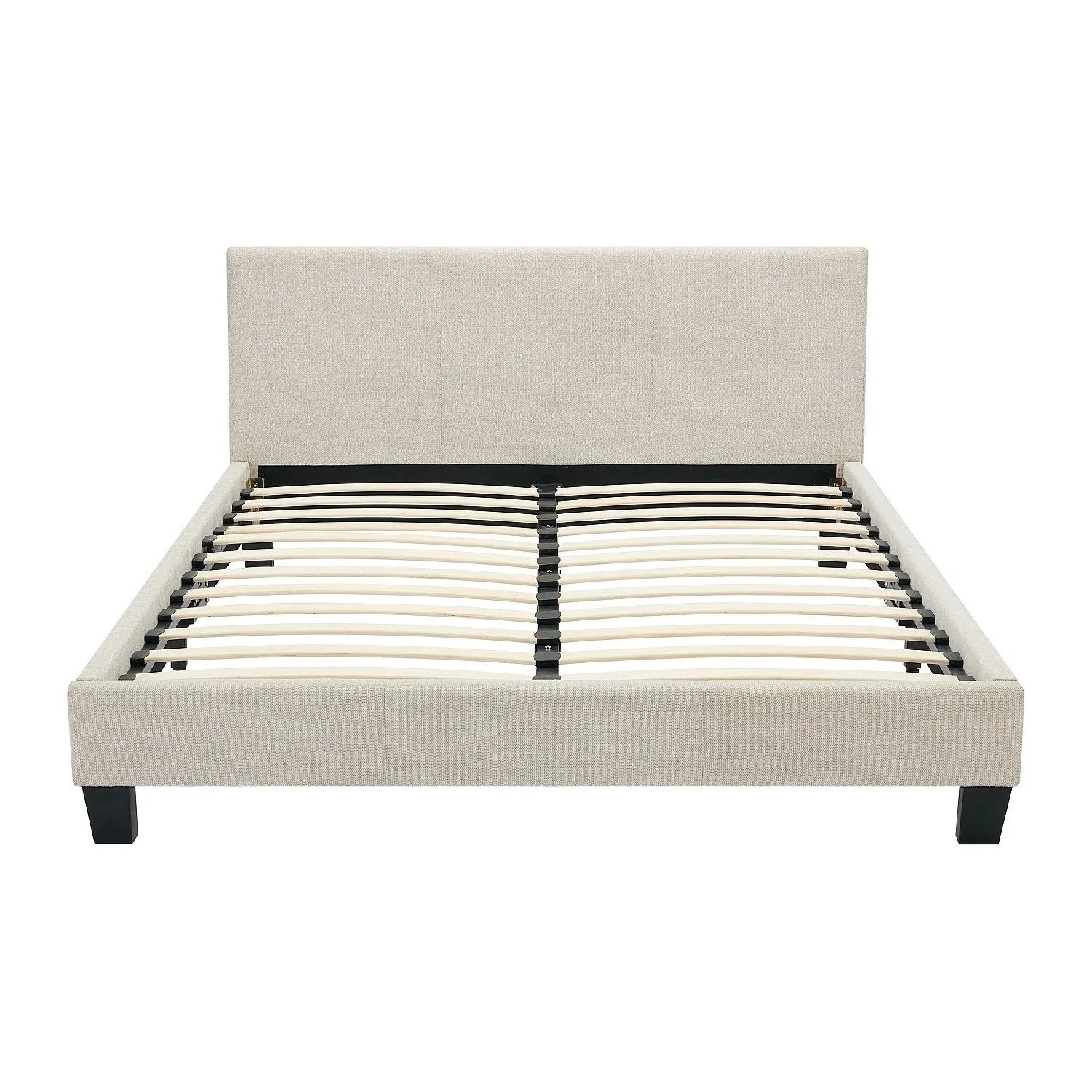 Vente-unique Bettrahmen Cornelius Beige 152 cm