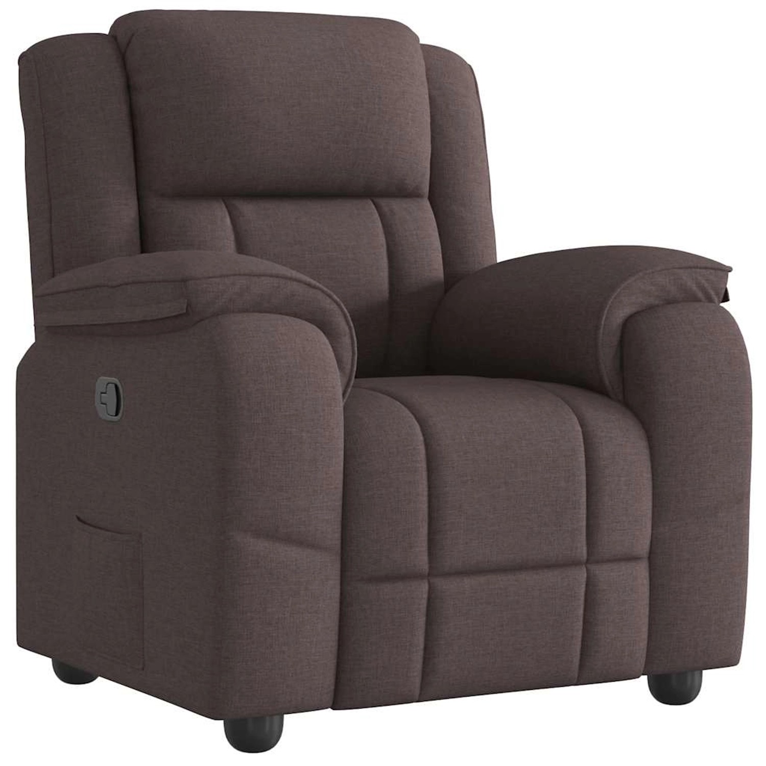 vidaXL Relaxsessel Dunkelbraun Stoff 4015705 günstig online kaufen
