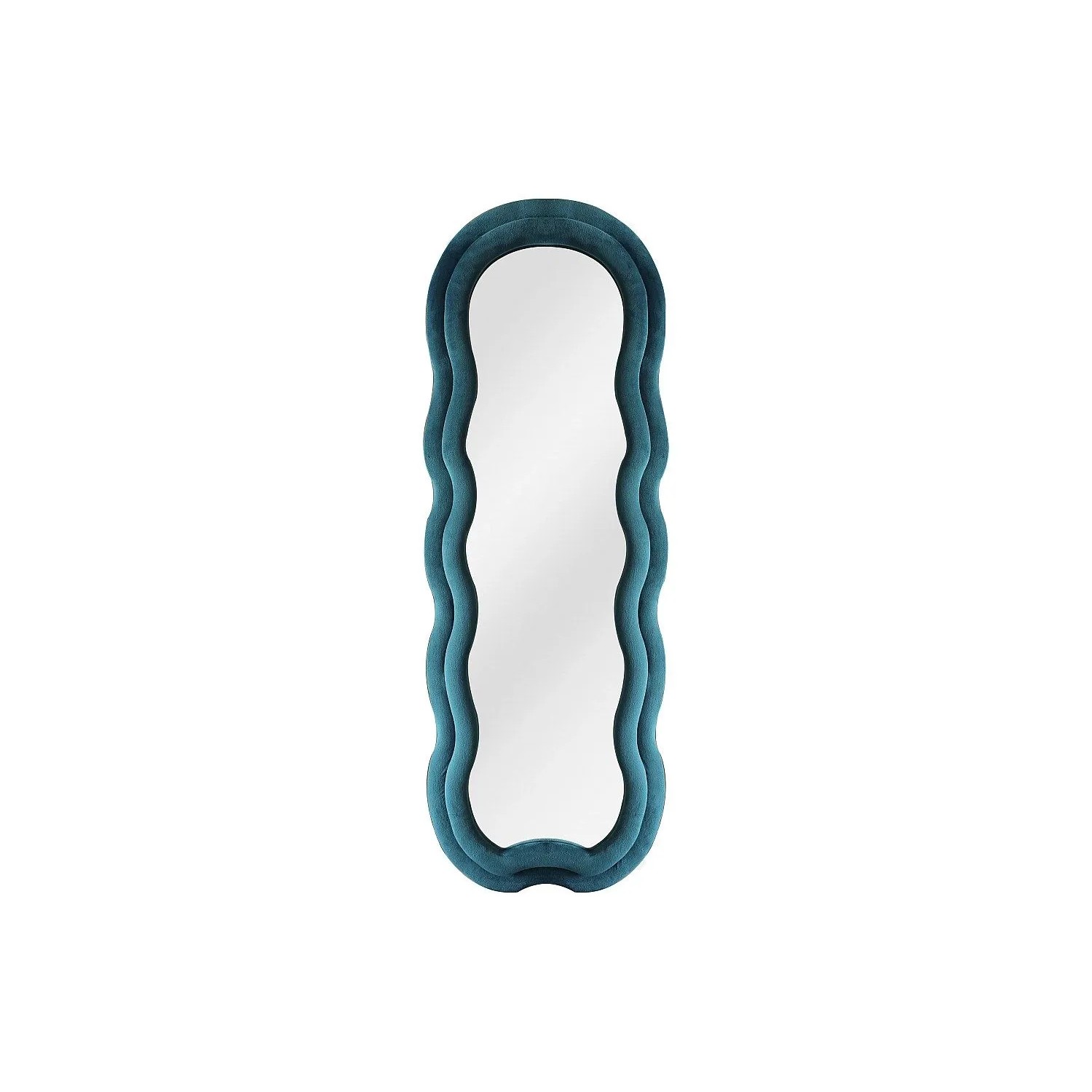 Vente-unique Wandspiegel Linoa Blau 60 cm