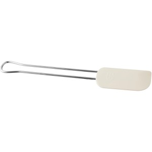 Dr. Oetker Teigschaber Profi, 26 cm, silber-weiß, aus Edelstahl und Silikon.