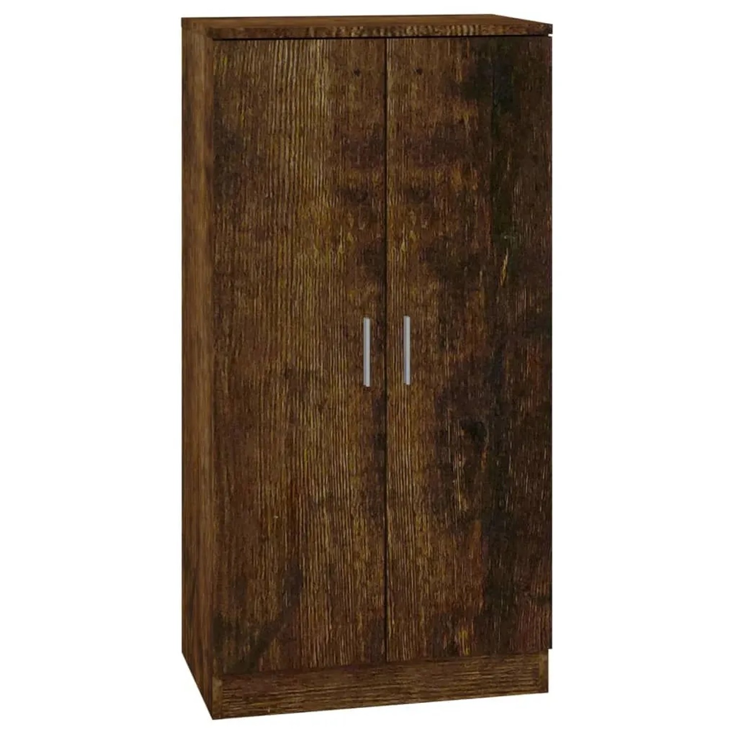 vidaXL Schuhschrank Räuchereiche 55x35x108 cm Holzwerkstoff 342668