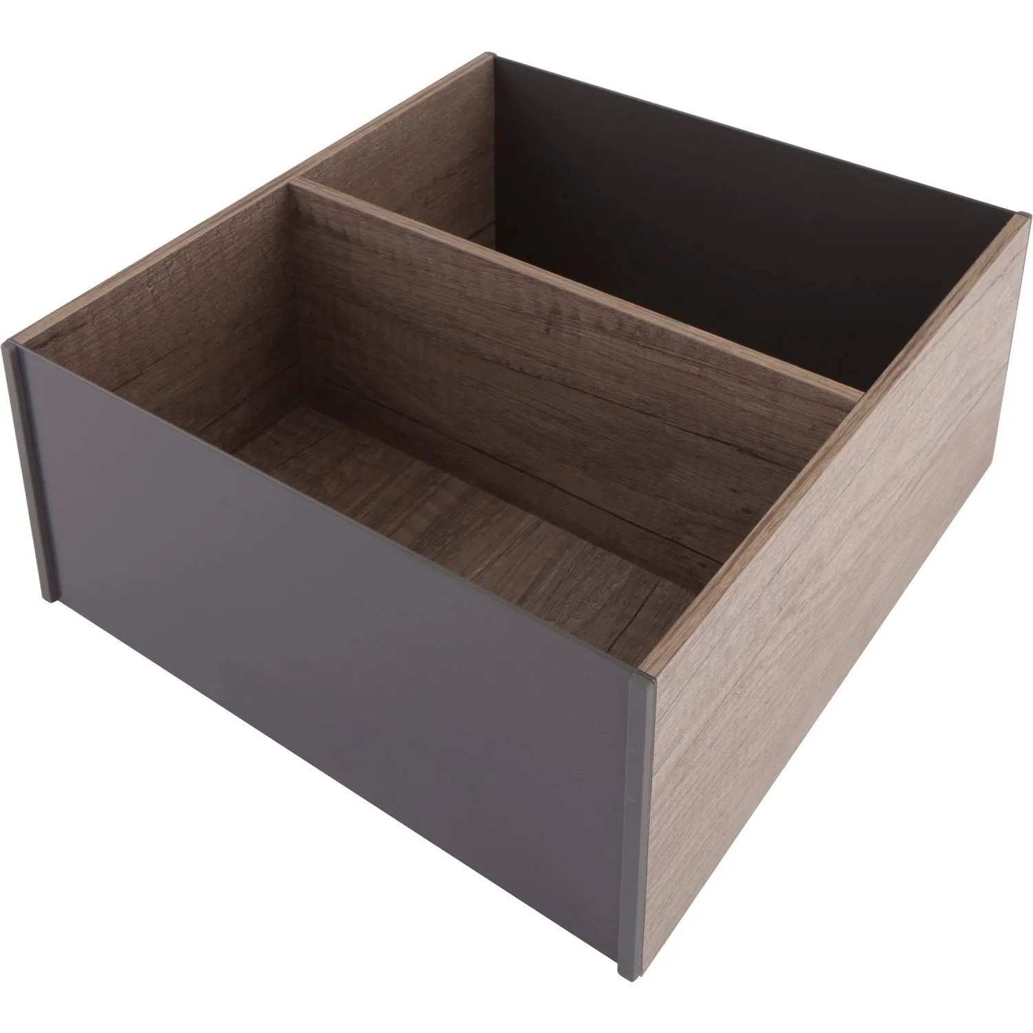 Blum Frontauszugsrahmen Ambia-Line Inneneinteilung 271x242x110 mm Nebraska Eiche