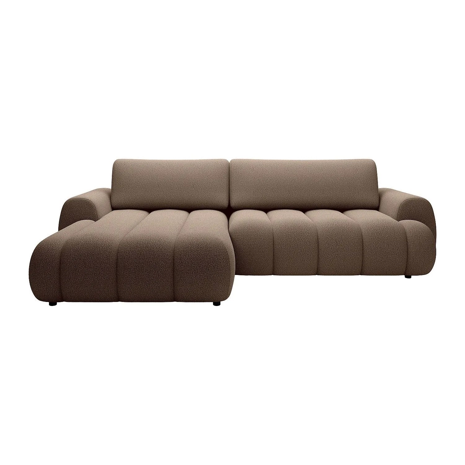 Vente-unique Schlafsofa Fridora Taupe 272 cm