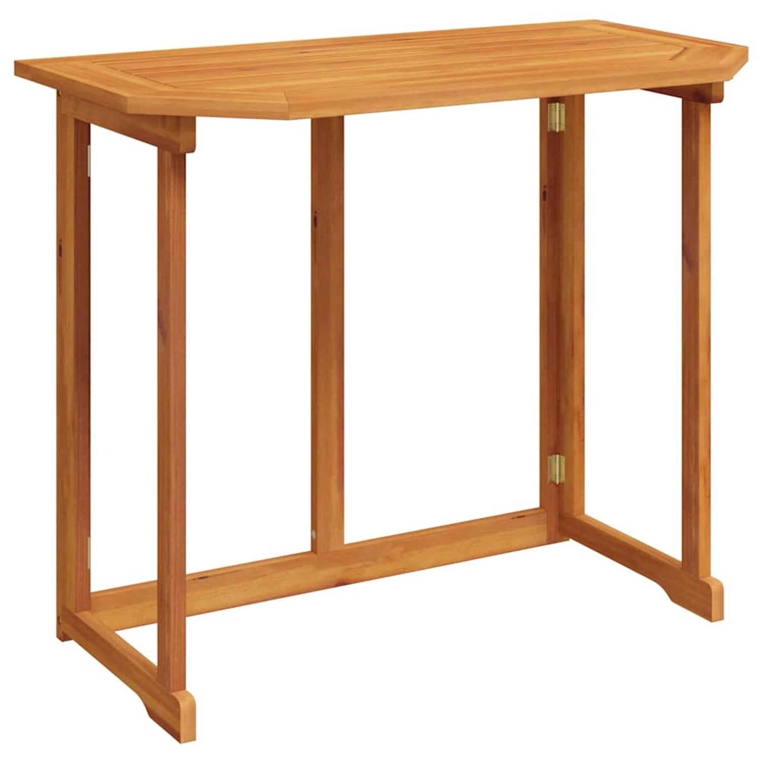 vidaXL Bistrotisch 90x50x75 cm Akazie Massivholz 44039